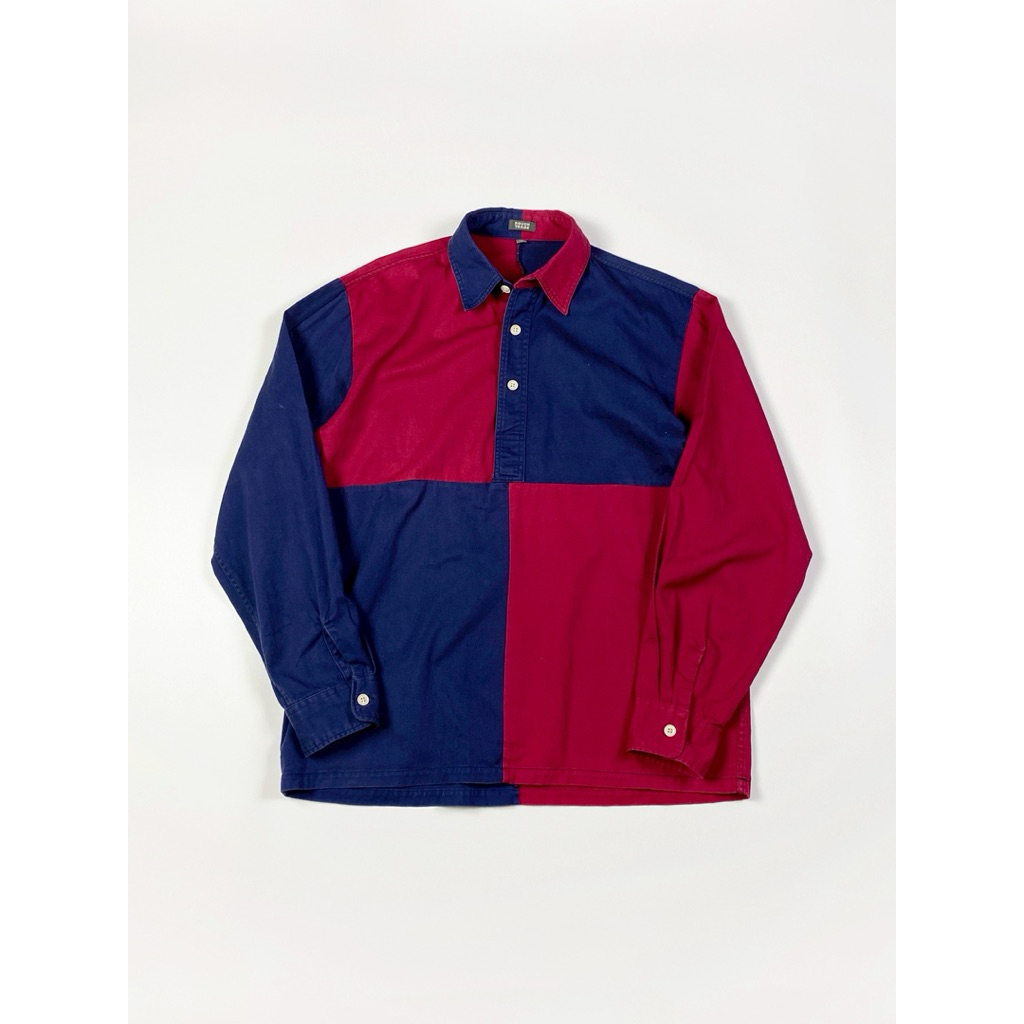 ROUGH TRADE ( polo rugby 2 tone )