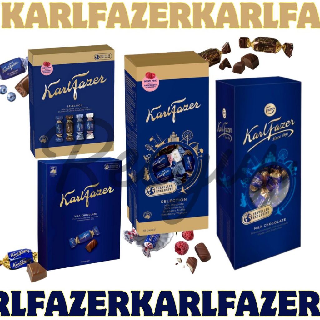 Gift Box Karl Fazer Chocolate ช็อกโกแลตจากประเทศฟินแลนด์ มี 2 ขนาด 2 แบบ