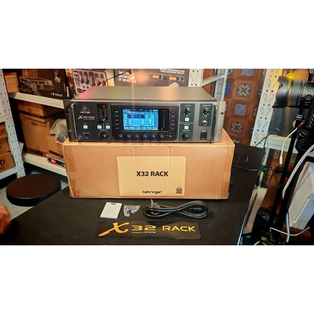 Behringer X32 Rack มิกเซอร์ดิจิตอลแร็ค​ เครื่องหิ้ว