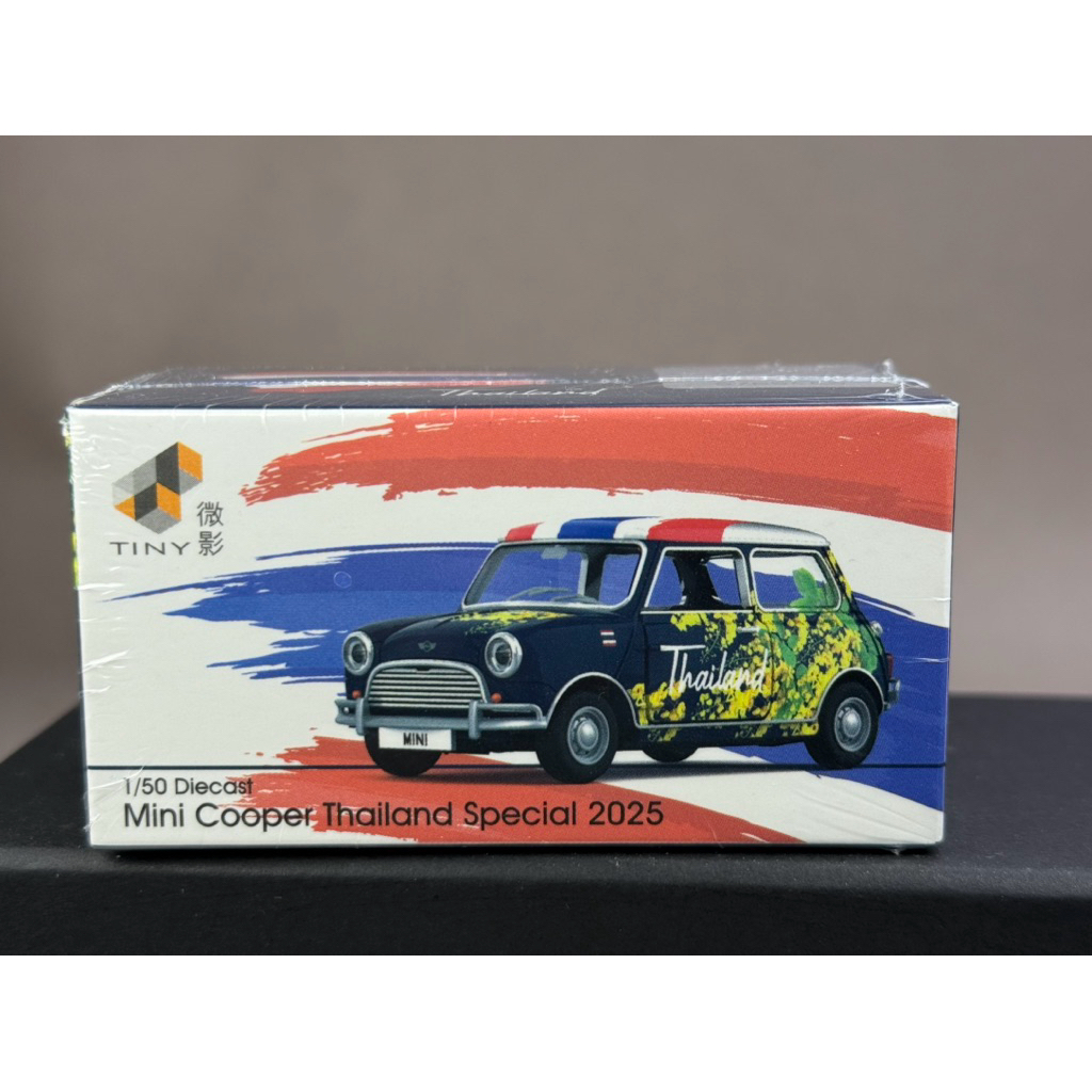 🔹TDE Thailand Diecast Expo 2025 Mini Cooper Thailand Special 2025 Scale 1:50 ยี่ห้อ Tiny