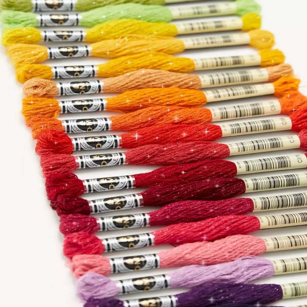 DMC Mouline Etoile Floss ไหมปักวิ้ง มีประกายเลื่อม เบอร์ 25 จากฝรั่งเศส 🇫🇷