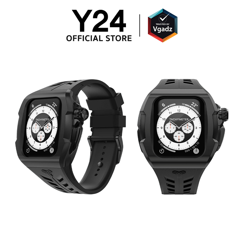 Y24 - เซ็ตเคสและสายนาฬิกา Apple Watch (45mm / 46mm / 49mm) รุ่น BRERA