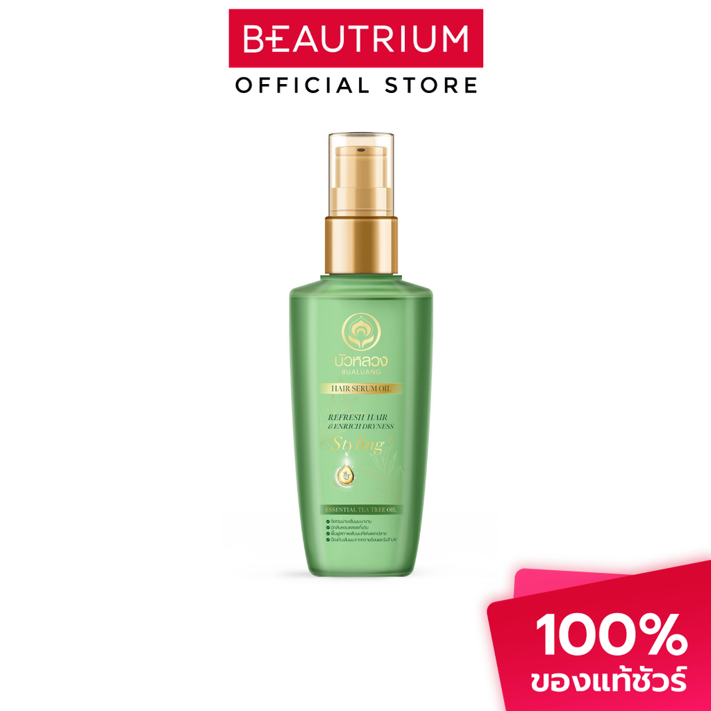 BUALUANG Hair Oil Refresh Hair And Enrich Dryness เซรั่มออยล์บำรุงเส้นผม 85ml
