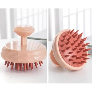 Poli Pola Scalp Massager Brush พร้อมส่ง! แปรงสระผม แปรงสปาหนังศีรษะ ทำความสะอาดเส้นผม นวดหนังศีรษะ