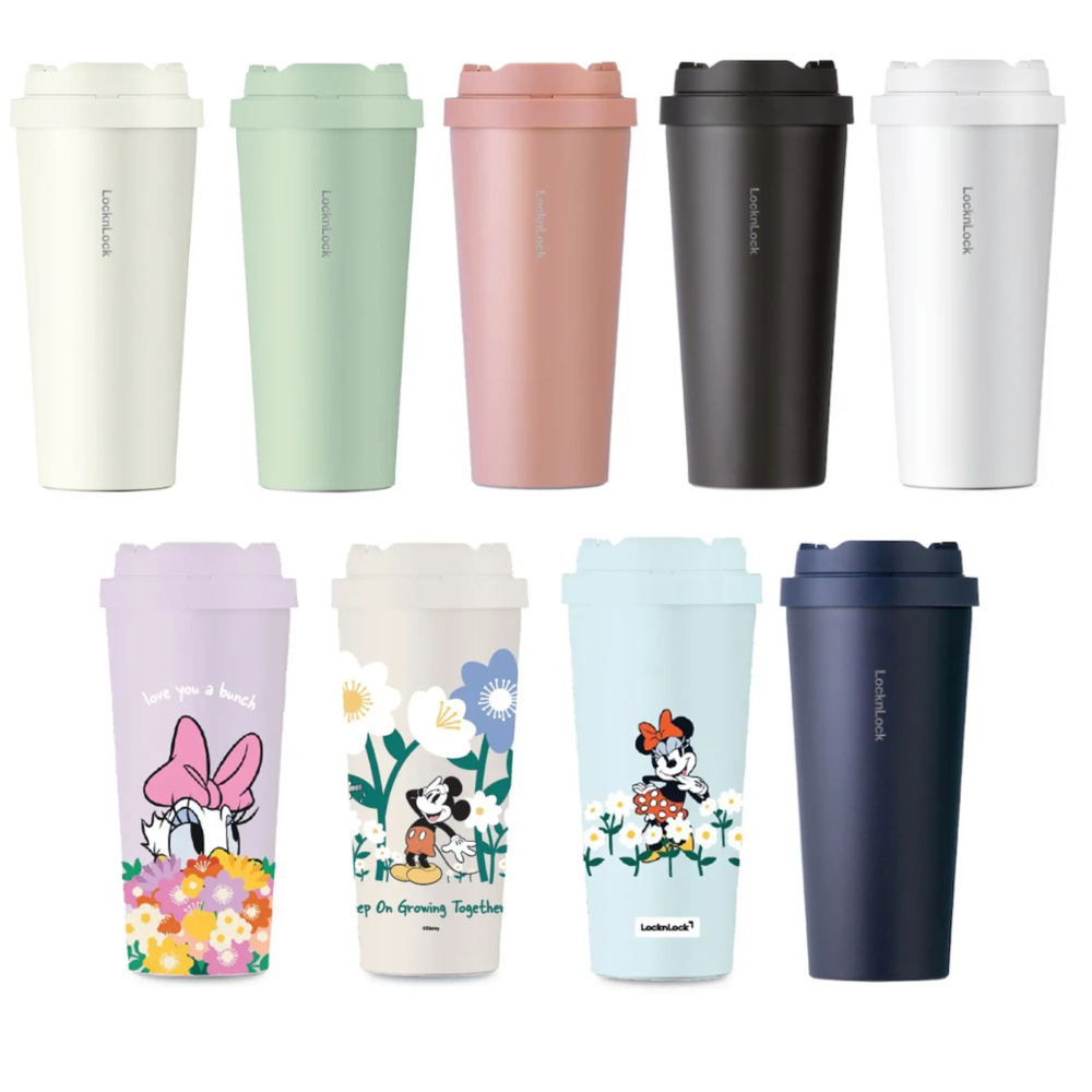 LocknLock แก้วน้ำเก็บอุณหภูมิความร้อน - เย็น  Energetic One Touch Tumbler 550ml  รุ่น LHC3249