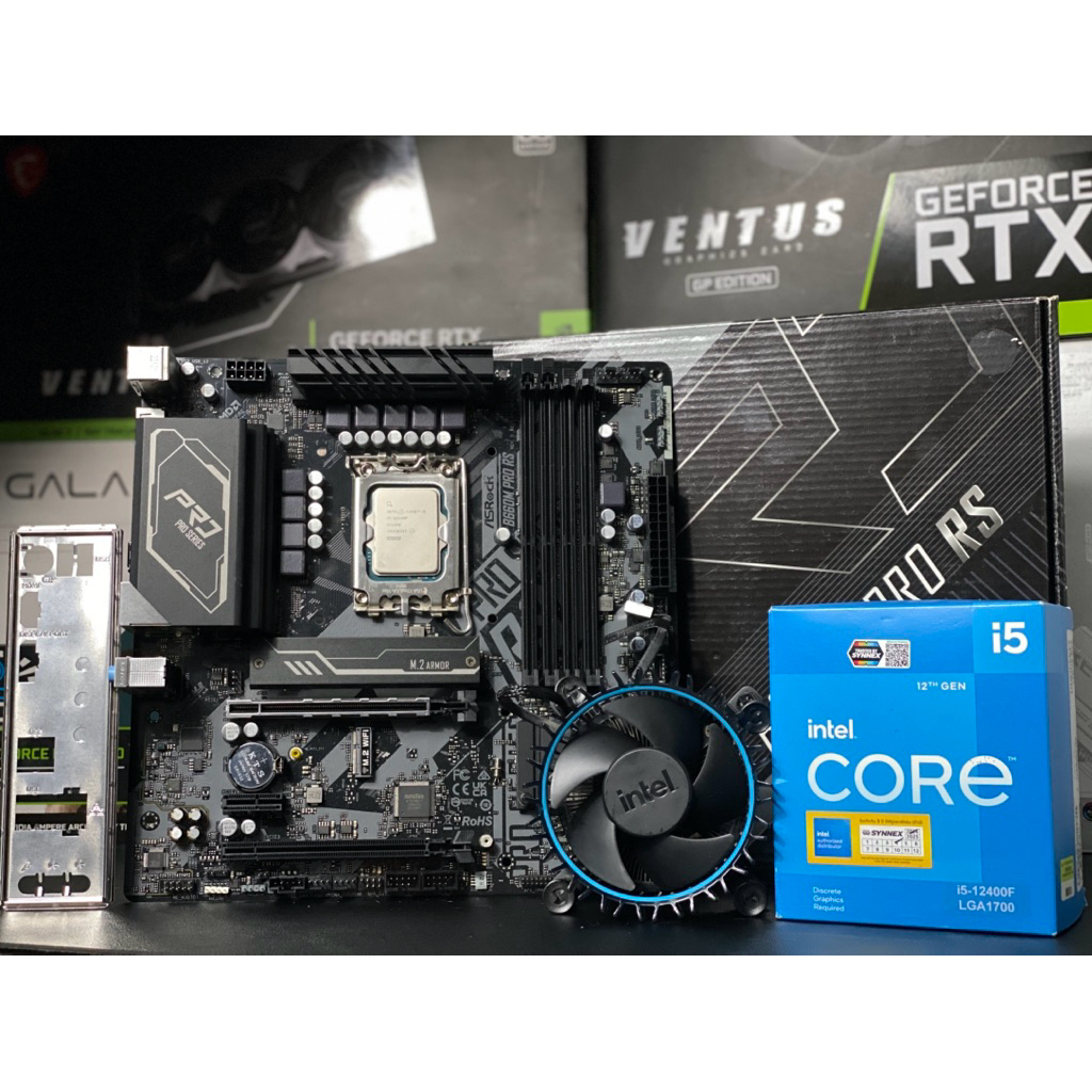 🌟✅ชุดเซ็ต i5-12400F+Asrock B660M Pro RS มือสองประกันยาว⚡️