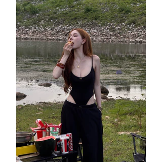 [พร้อมส่ง] ISSEY BODYSUIT เสื้อสายเดี่ยว บอดี้สูท Unigam