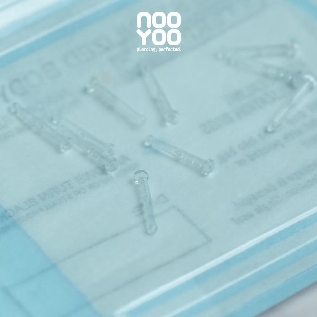NooYoo Retainer ต่างหูก้านนูยูแบบใส แบ่งขาย 1 คู่