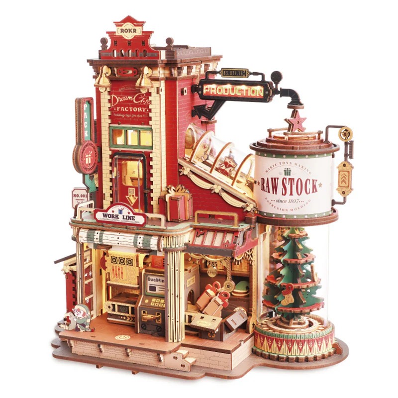 ROKR DIY Music Box - EAB01 Christmas Dream Gift Factory