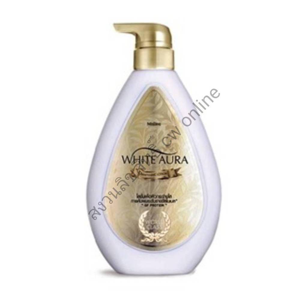 Mistine White Aura Whitening Lotion 400ml (မစ္စတင် ဝိုက်အိုရာ လိုးရှင်း)