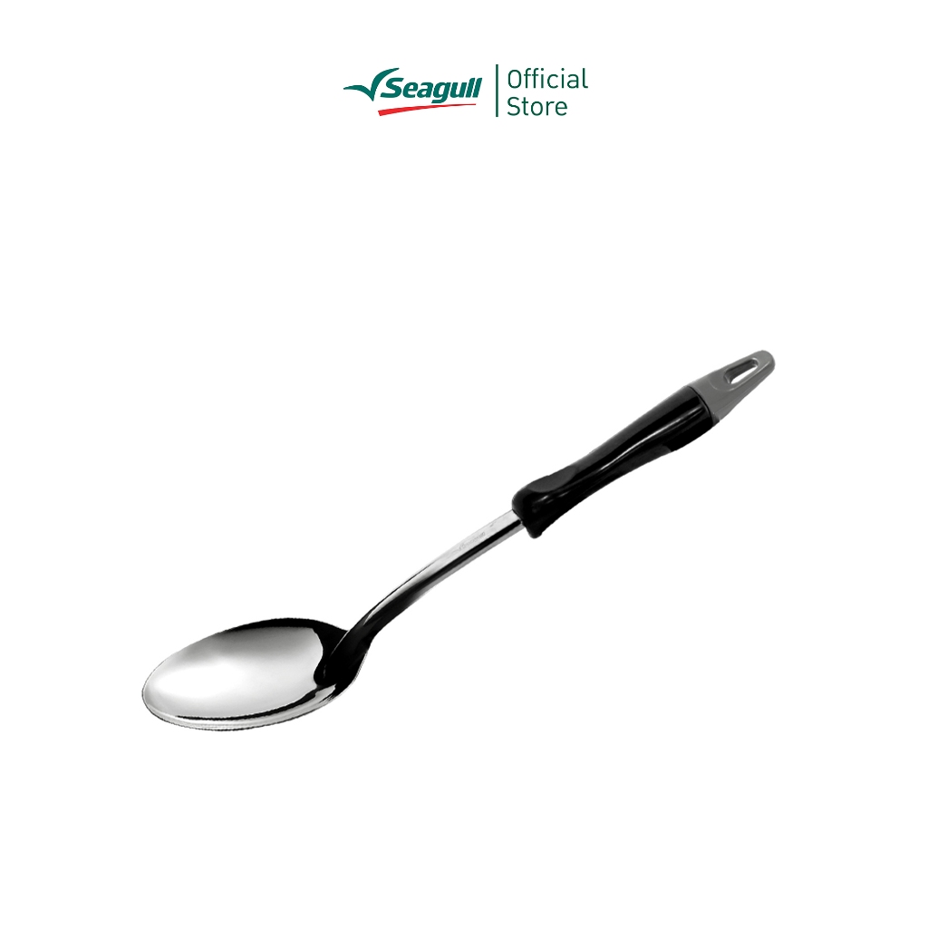 Seagull ทัพพีใหญ่-ด้ามดำ รหัส 100303008