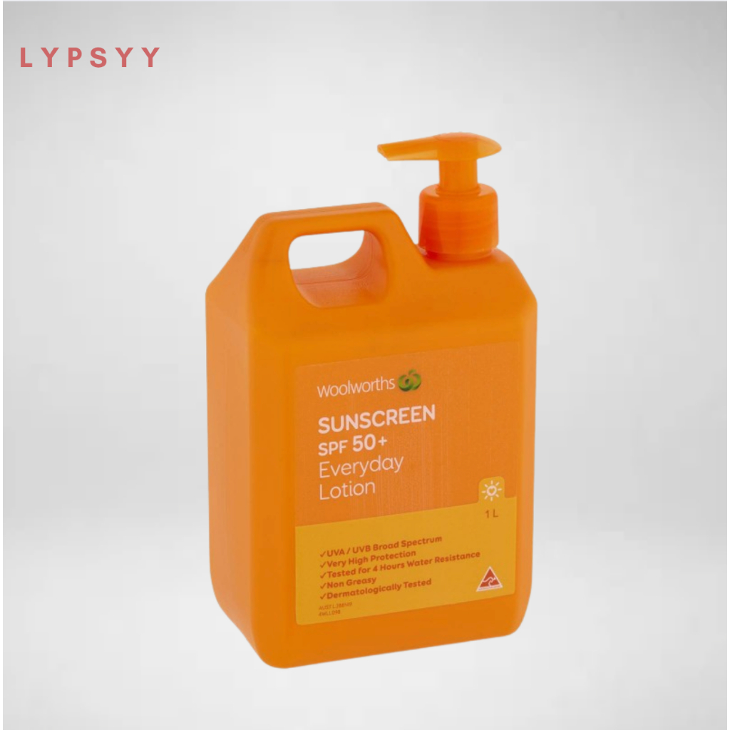 Woolworths Sunscreen SPF 50+ 1 ลิตร