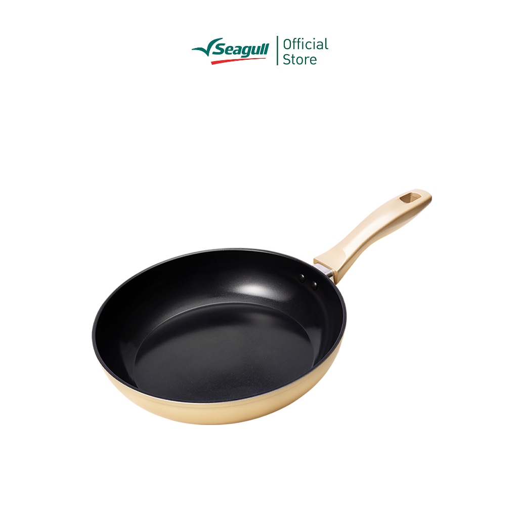 Seagull กระทะด้ามเซรามิค อีลีท อินดักชั่น ขนาด 24 ซม. Elite Ceramic Fry Pan Induction