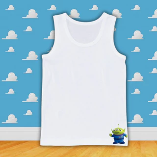 เสื้อซับในเด็กชาย เสื้อกล้ามเด็ก ลายทอยสตอรี่ ToyStory ผ้าฝ้ายผสม ระบายอากาศดี อายุ1-11ปี 10-50 กก. #เสื้อกล้าม