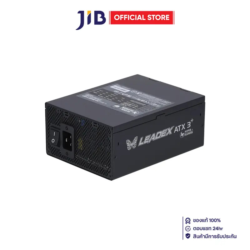 POWER SUPPLY (อุปกรณ์จ่ายไฟ) SUPER FLOWER LEADEX PLATINUM 2800W ATX 3.1 - 2800W CYBENETICS PLATINUM BLACK ATX