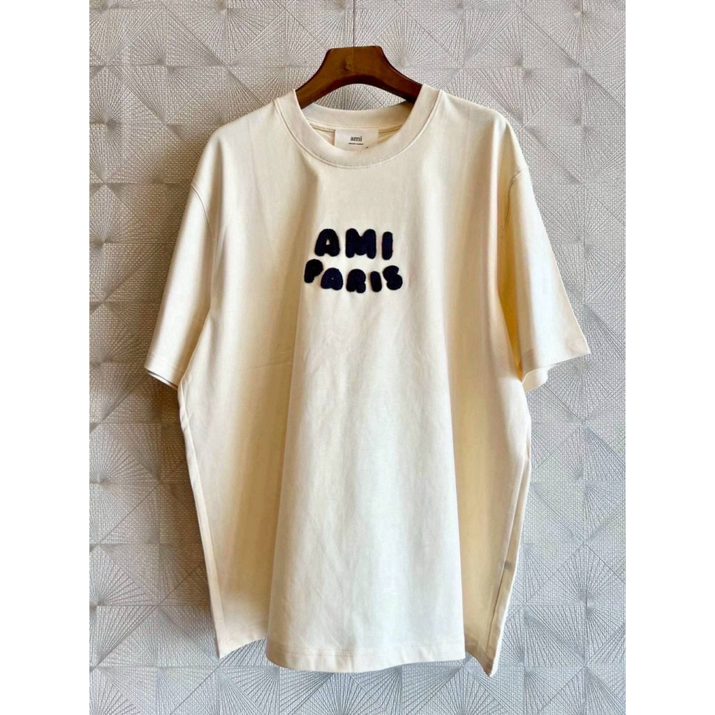 AMI PARIS PATCH T-SHIRT