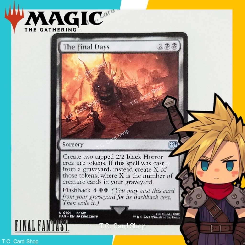 The Final Days - U0101 - Final Fantasy - Magic the Gathering (MTG)