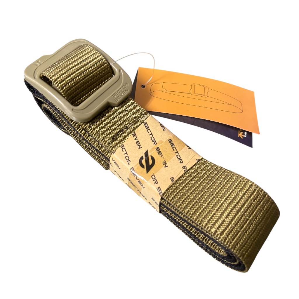 เข็มขัด Sector Seven ทูโทน หัวพลาสติก เข็มขัดยุทธวิธีใส่ได้ 2 ด้าน - รูปที่ 2