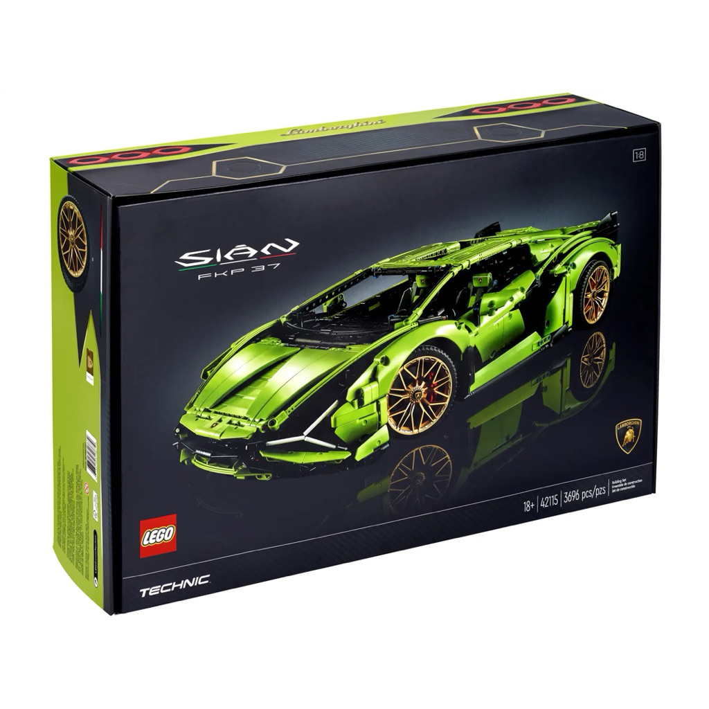 Lamborghini Sián FKP 37 | LEGO Technology Mechanical Set 42115