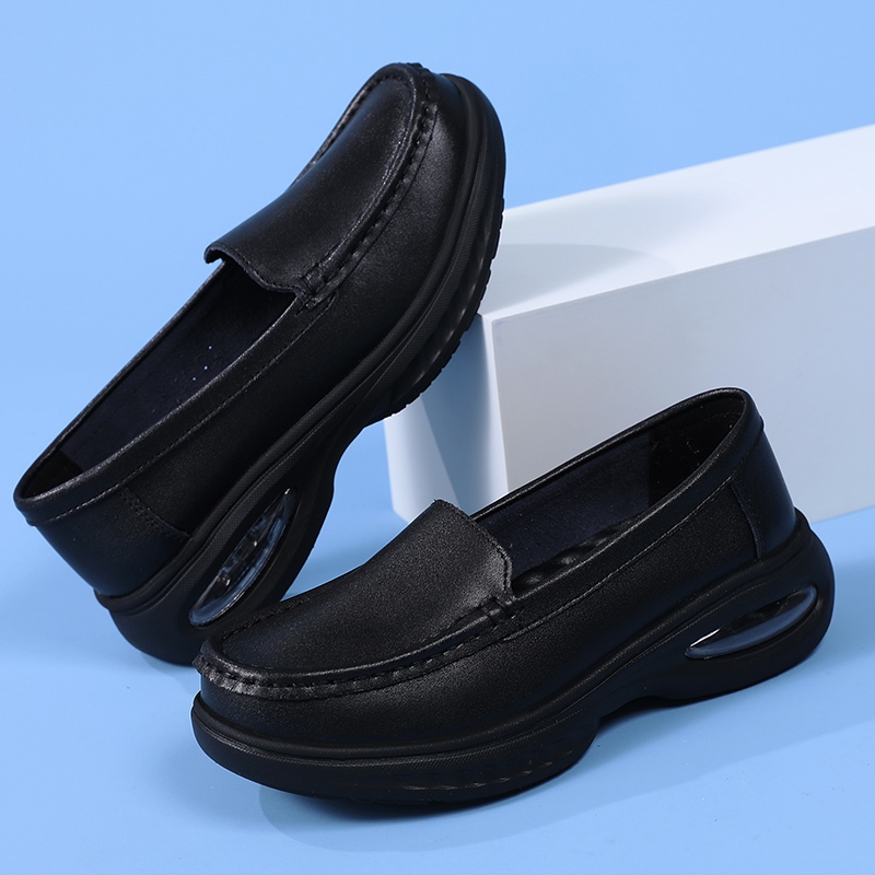 รองเท้าพยาบาลสีขาว มี2สีดำและขาว สวมใส่เบาสบายเท้า ส่งจากไทยไม่ต้องรอนาน รุ่นWJ51 - รูปที่ 5