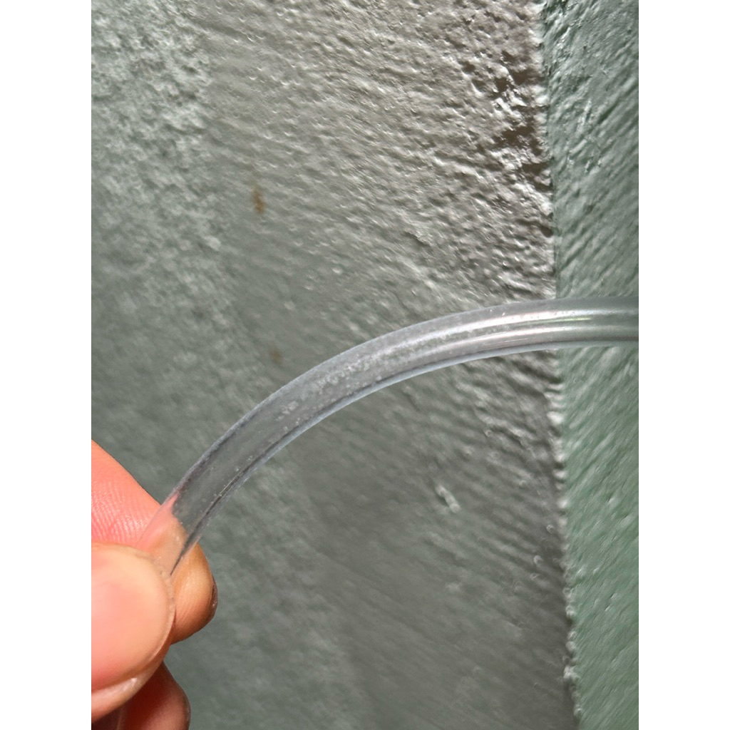 สายอ่อน 1 เมตร สาย ออกซิเจน O2  ชนิดใสขนาด 4x6 มิลลิเมตร ใช้สำหรับระบบ ท่อลม เลี้ยงปลา ทำจากพลาสติก - รูปที่ 2