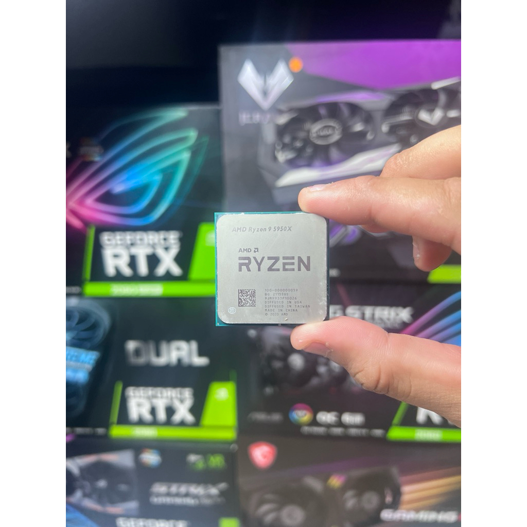 R9 5950x r9 5900x r7 7800x3d  ตัวเทพ Am4 สภาพสวยไร้ตำหนิ 12c 24t