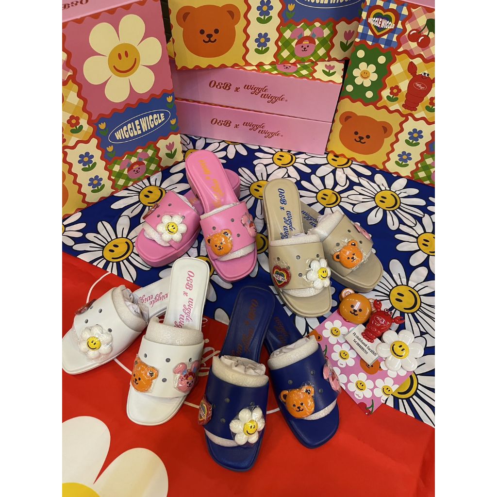 รองเท้า o&b wiggle wiggle   SIZE 36 ยาว23cm