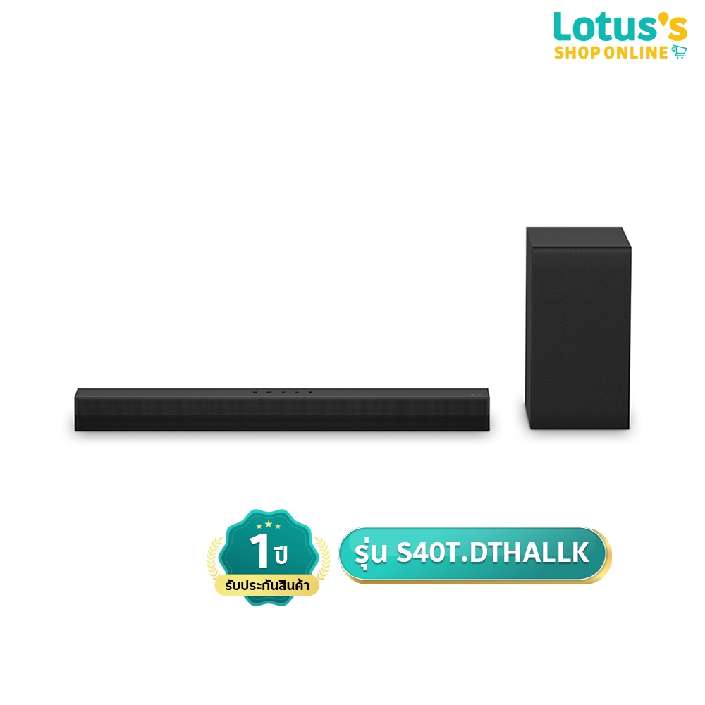 แอลจี ซาวด์บาร์ รุ่น S40T.DTHALLK LG SOUNDBAR MODEL S40T.DTHALLK