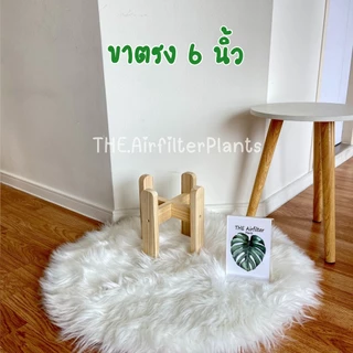 ขาตั้งกระถางต้นไม้ ขาตั้งไม้สนนอก 4-6 นิ้ว🪵