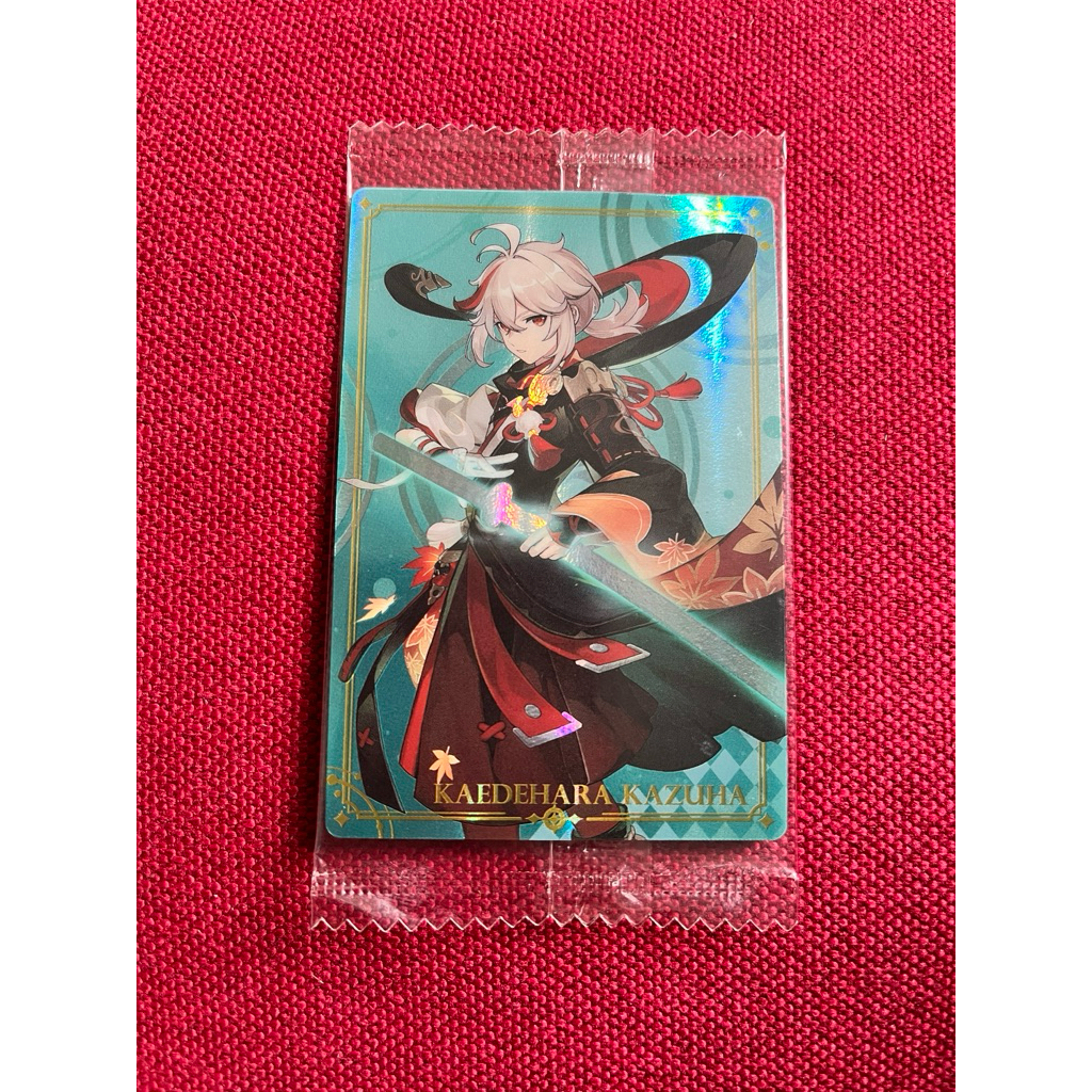 Genshin Impact wafer card kazuha ของแท้JP
