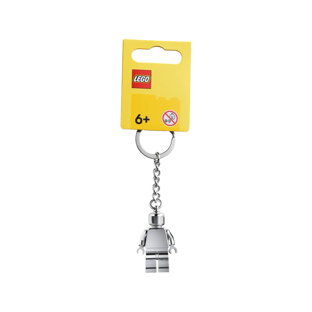 Lego 854305 Silver Minifigure Key Chain