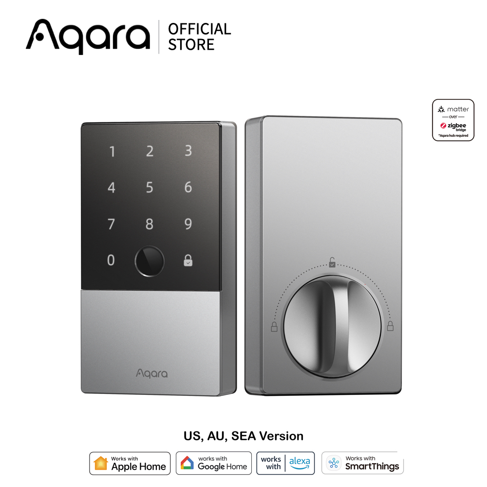 Aqara Smart Lock U100 (With HUB M100) อุปกรณ์ล็อกประตูอัจฉริยะ