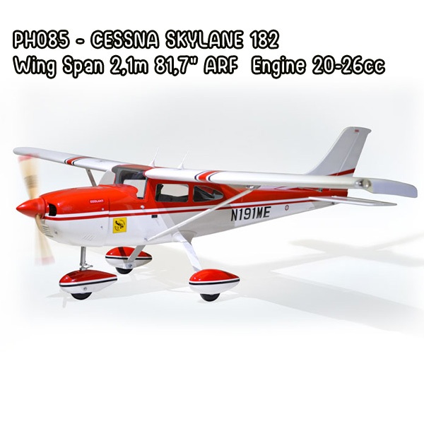 Phoenix Model PH085 - CESSNA SKYLANE 182 2,1m 81,7" ARF 20-26cc (ลำเปล่า)