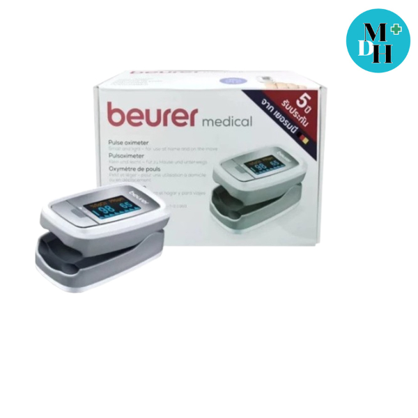 Beurer Pulse Oximeter รุ่น PO30 เครื่องวัดออกซิเจนปลายนิ้ว เครื่องวัดปริมาณออกซิเจน จำนวน 1 เครื่อง 