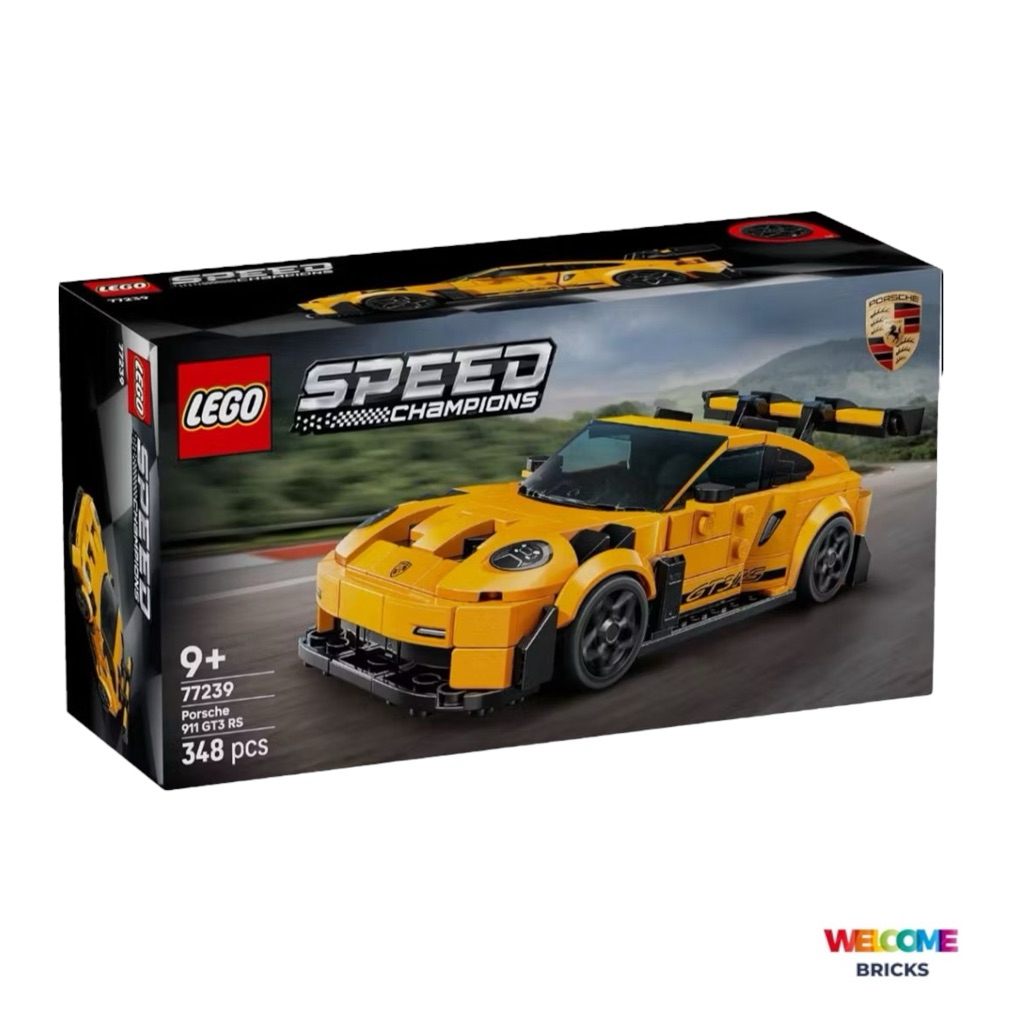 LEGO® Speed Champions 77239 Porsche 911 GT3 RS Super Car สินค้าพร้อมส่ง ของแท้ 100 % กล่องสวยค่ะ