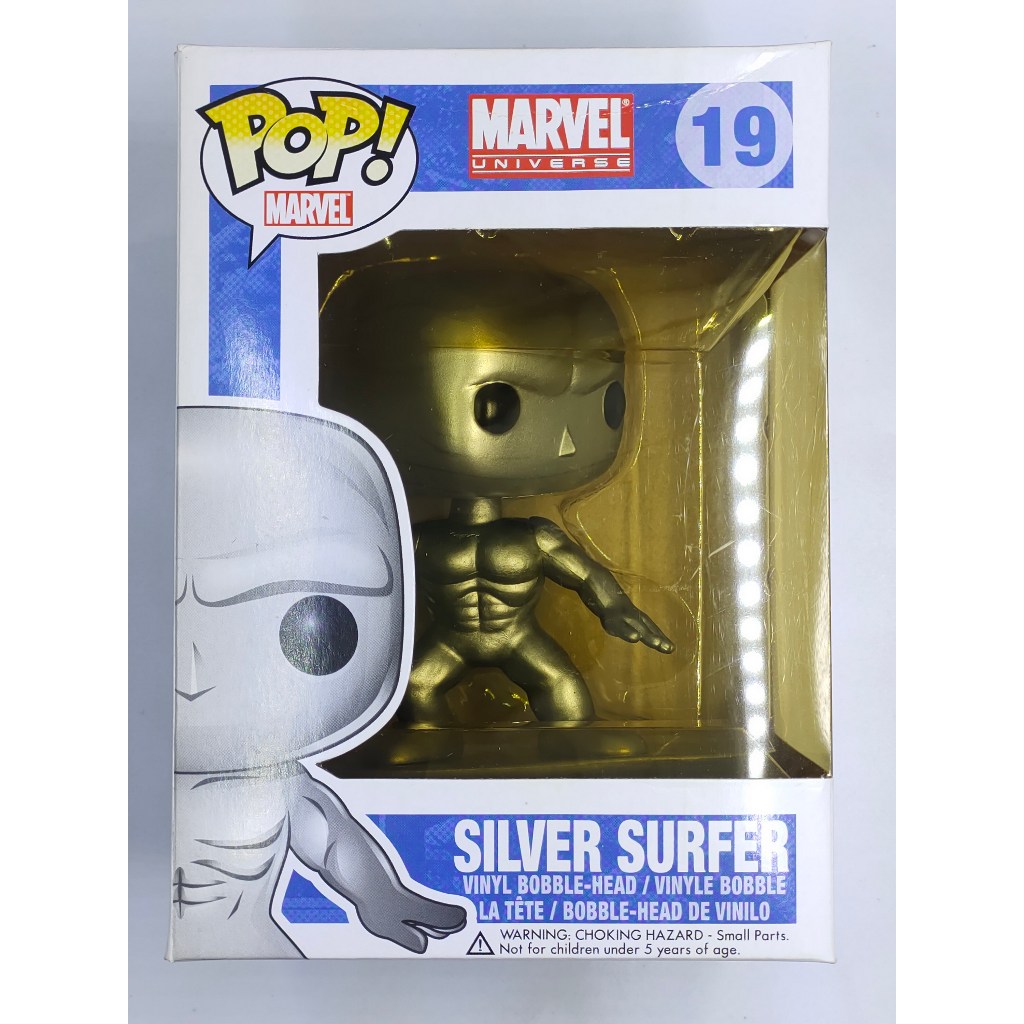 Funko Pop Marvel - Silver Surfer #19 (กล่องมีตำหนินิดหน่อย)