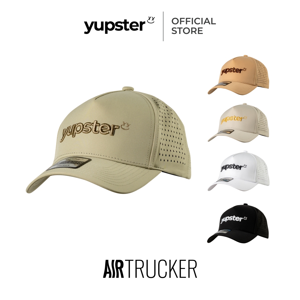 YUPSTER หมวก รุ่น AIR TRUCKER หมวกทรัคเกอร์ Size 58 Cm กันแดด กัน UV ใส่ได้ทุกกิจกรรม
