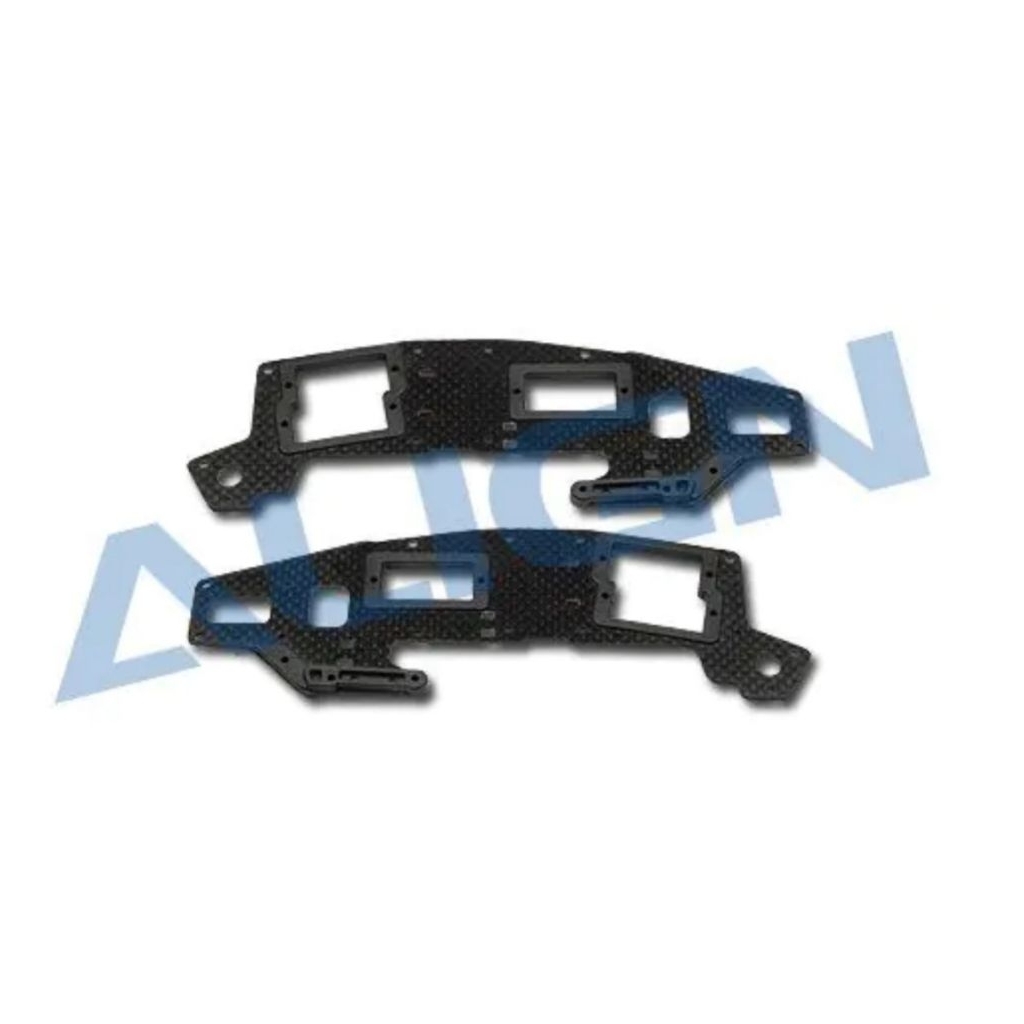 Align Trex-450 Sport V2 H46147T  Carbon Main Frame(U) set