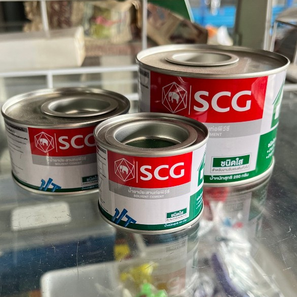 SCG นํ้ายาประสานท่อ PVC แบบใส