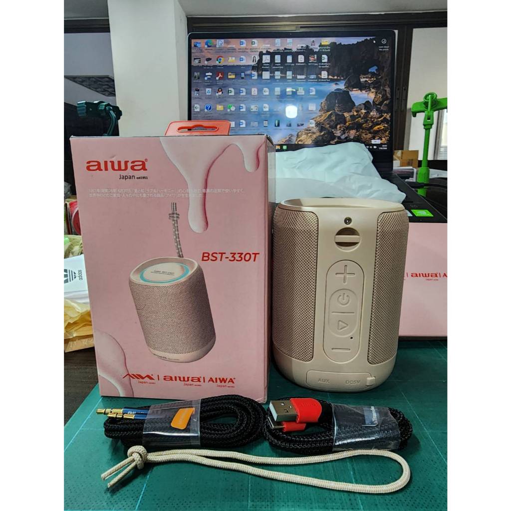 Aiwa BST-330T ลำโพงพกพาบลูทูธ 10 วัตต์