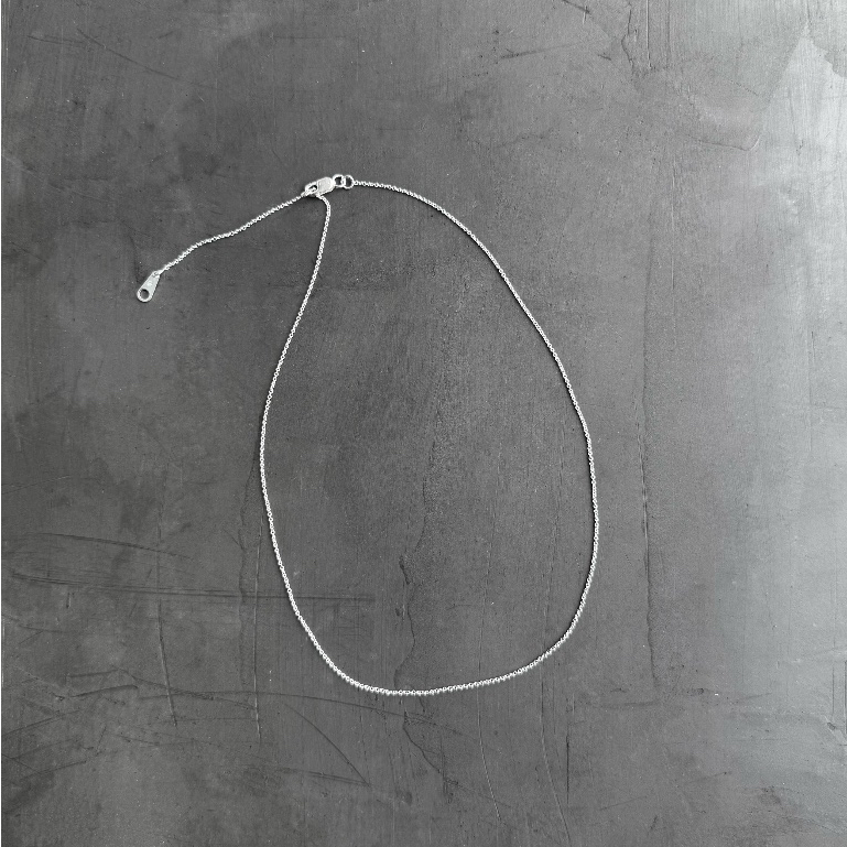 (necklace,เฉพาะสร้อย) : MINI CLASSIC NECKLACE SILVER925 / สร้อยคอ สร้อยคอเงินแท้ | YOUR WISHLIST