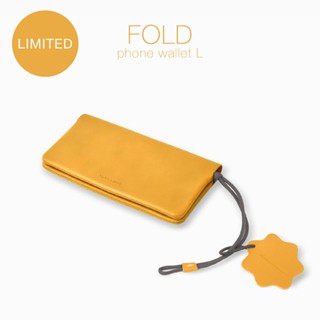 labrador FOLD phone wallet L กระเป๋าสตางค์แบบพับ ทรงยาว (LAA…