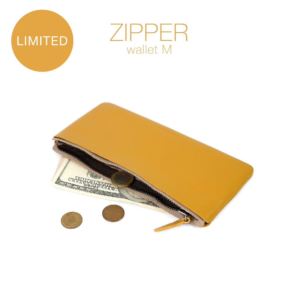 labrador ZIPPER wallet M กระเป๋าสตางค์แบบซิป ทรงยาว (LAA207)