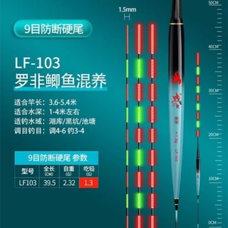 ทุ่นไฟตกปลาทุ่นไฟตกปลานิลปลาเกล็ดไม่เปลี่ยนสีมี 4 เบอร์ให้เลือกซื้อทุ่น 1 ชิ้นแถมถ่าน 1 ชิ้นพร้อมจัดส่ง