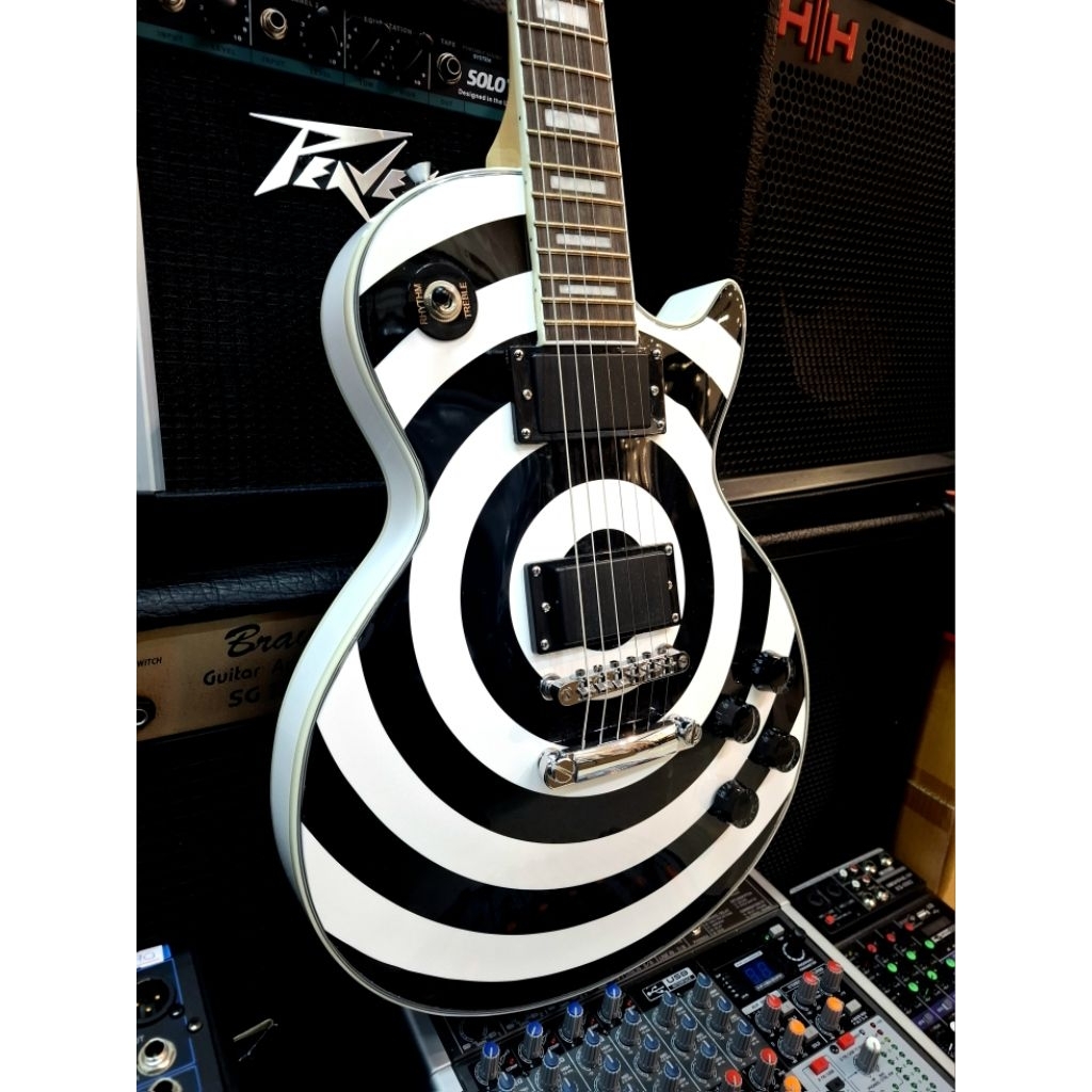 Gibson Lespaul Zakk Wylde พร้อมเซ็ทอัพฟรี