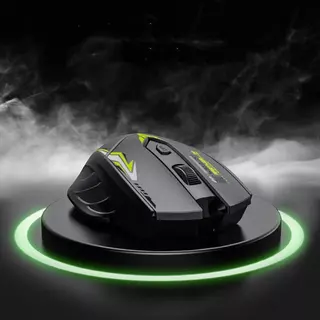Mouse เมาส์ไร้สาย 2.4G+BT แบบชาร์จแบต ปรับ DPI ได้ 3 ระดับ 800 1200 และ 1600 เหมาะกับการทำงานเสียงเบา