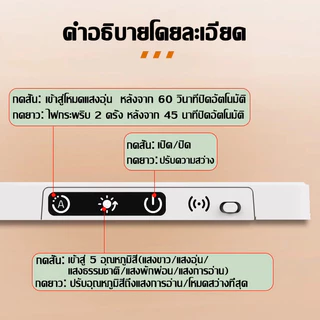 【COD】UORRI โคมไฟLED ปกป้องดวงตาและสายตาสั้น โคมไฟแม่เหล็ก ไฟกลางคืน Table lamp โคมไฟติดหัวเตียง โคมไฟตั้งโต๊ะ