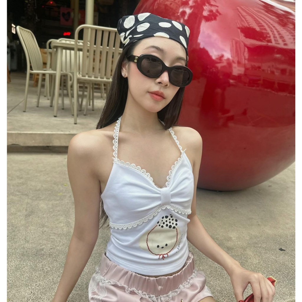 เสื้อคล้องคอPuppy top Taya.fabrique