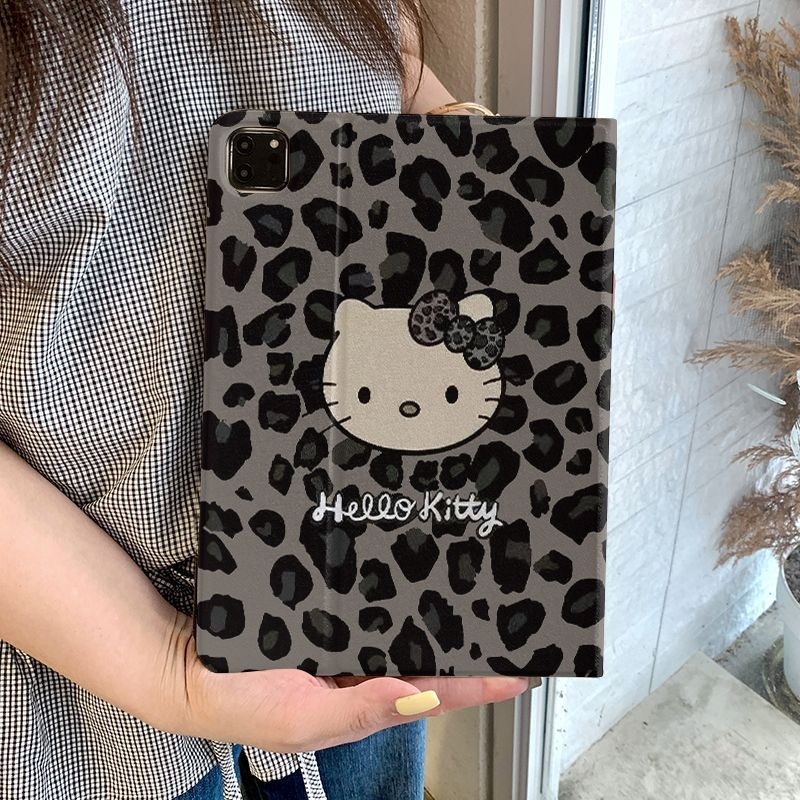 🔥จัดส่งภายใน24ชั่วโมง🔥เคสไอแพด Hellokitty Gen11 Air7 13 Pro13 Air7 11 Gen9 ลายเสือดาว เคสiPad Air5 - รูปที่ 7