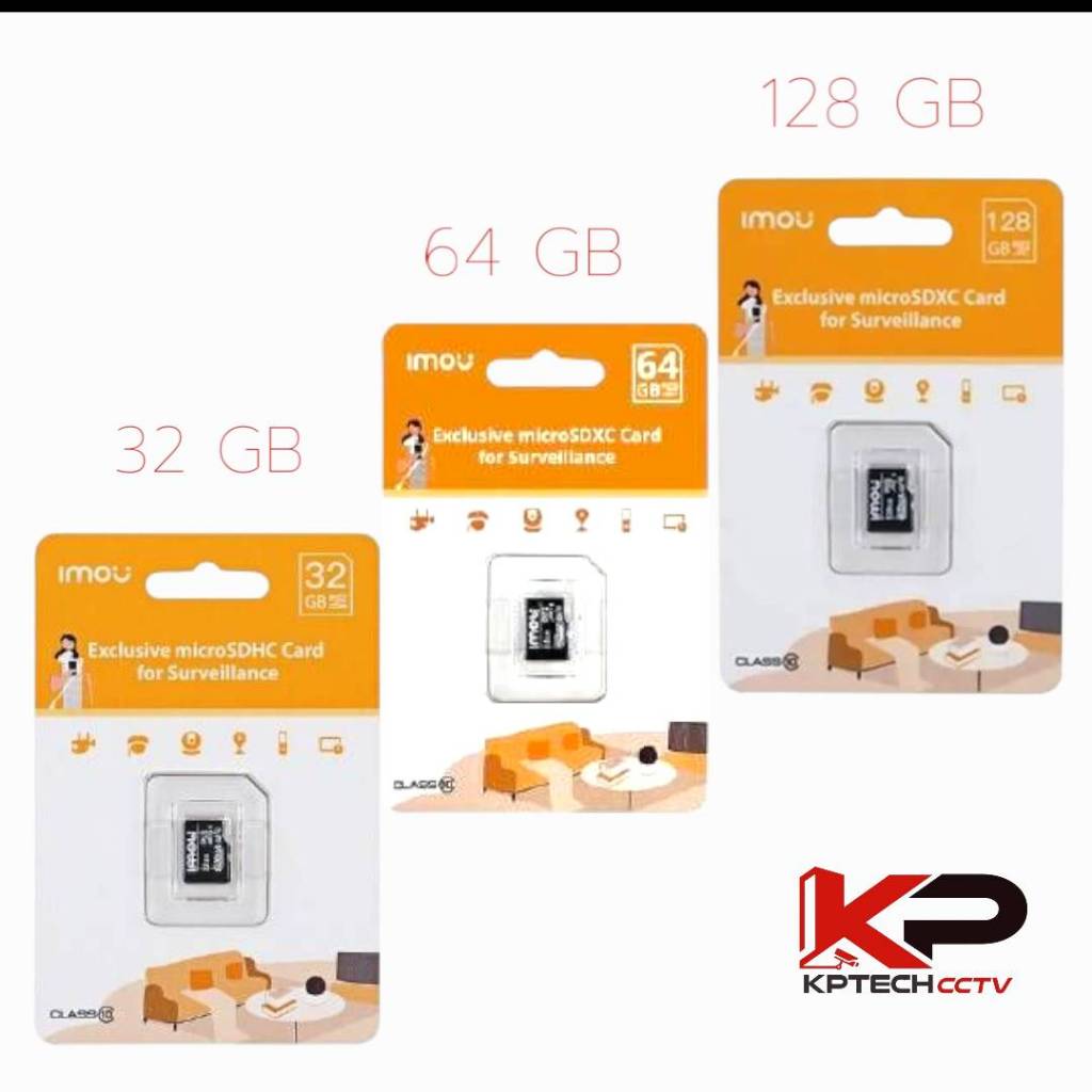 IMOU micro sd card 32 gb เมมโมรี่การ์ด 64และ128GB,256GB